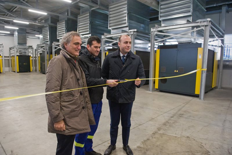 Inaugurazione sala compressori Fonderia di Torbole